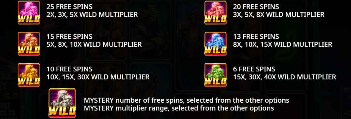 free spins